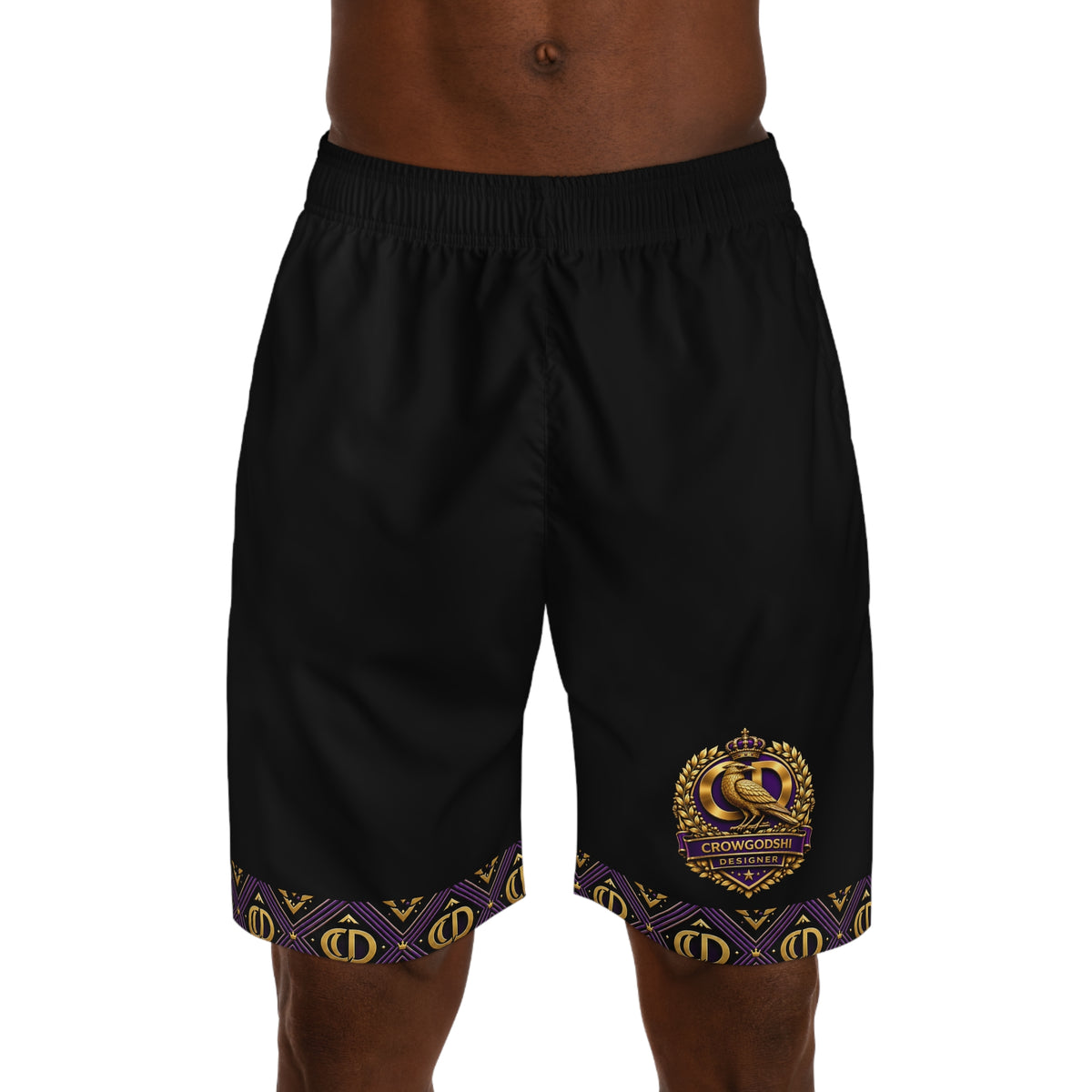 Crowgodshi Designer Jogger Shorts