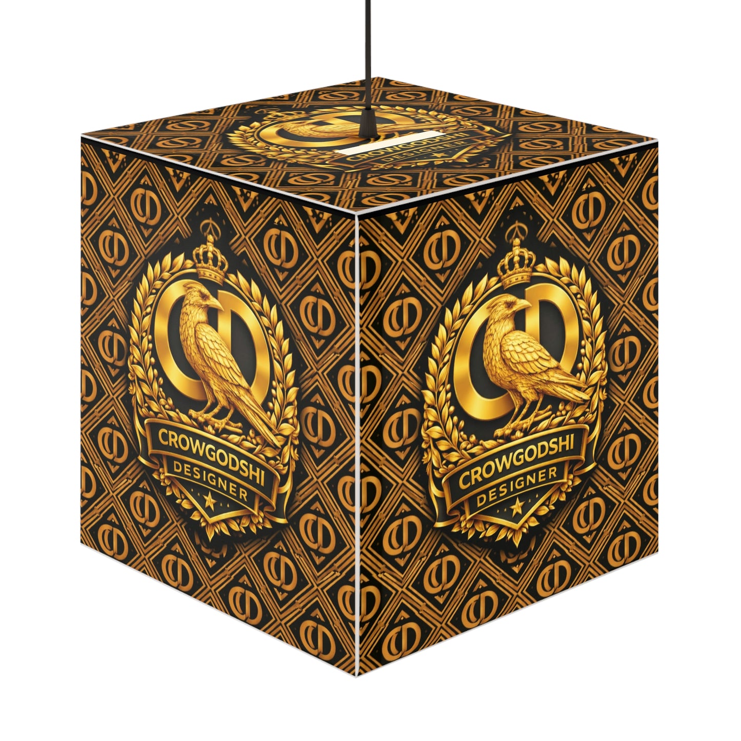 Crowgodshi Designer Cube Lamp