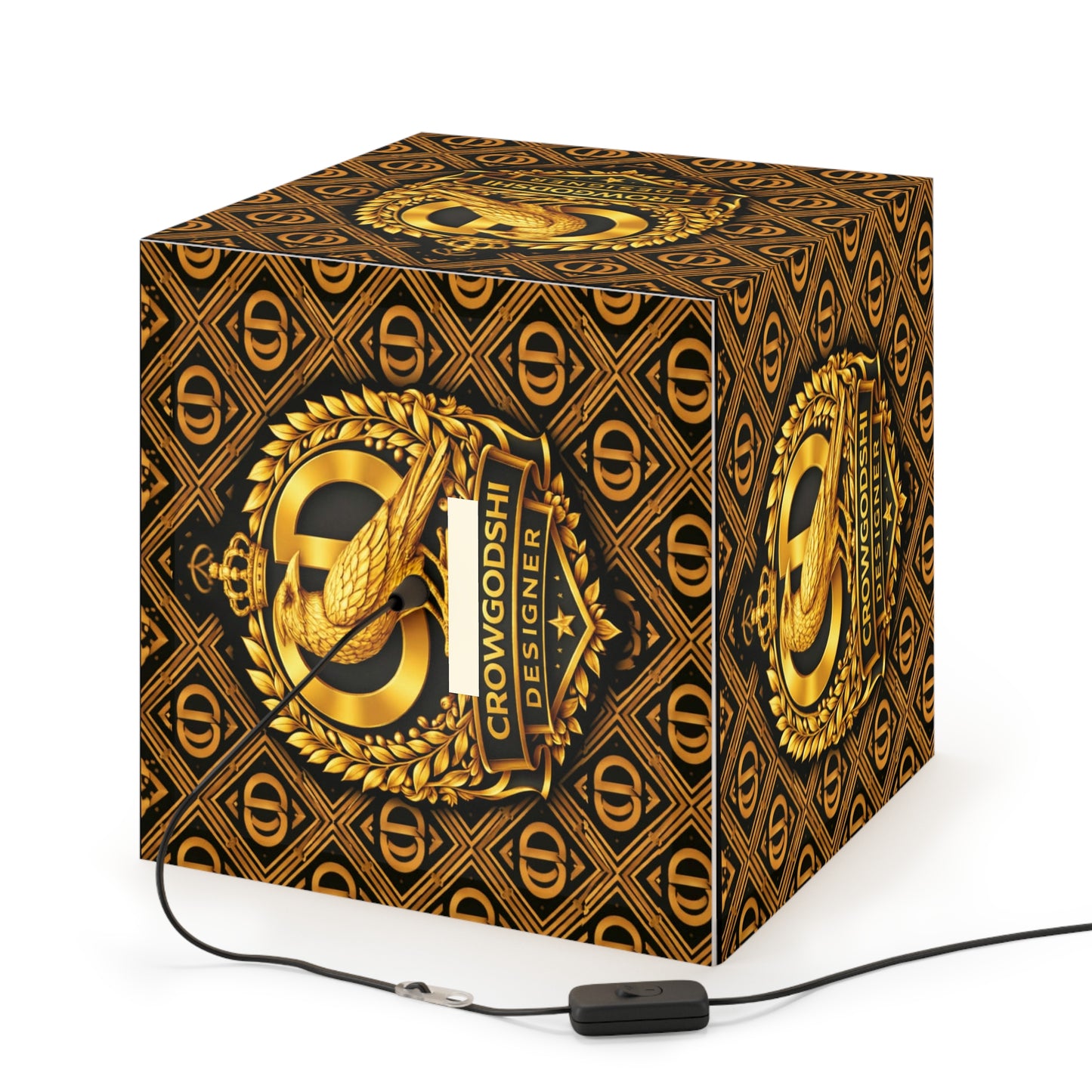 Crowgodshi Designer Cube Lamp