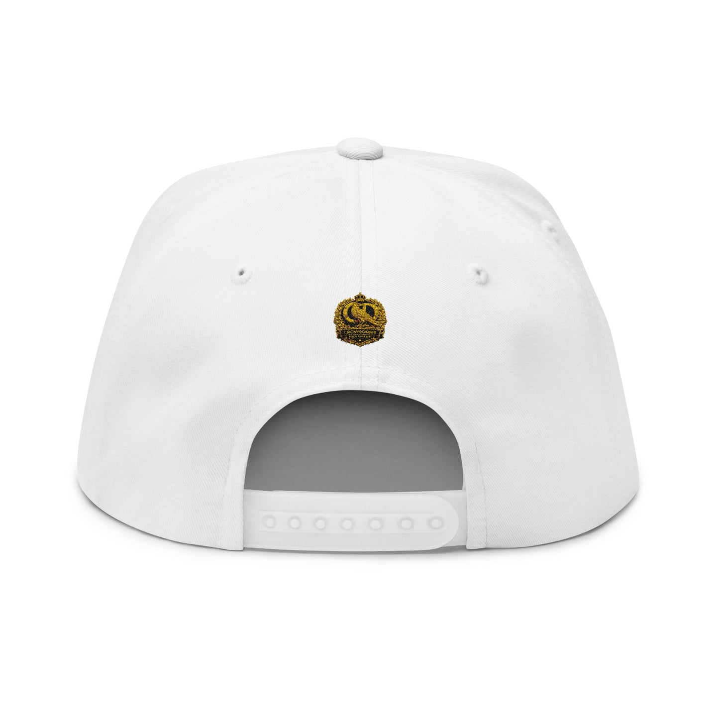 Crowgodshi Designer Signature Flat Bill Cap