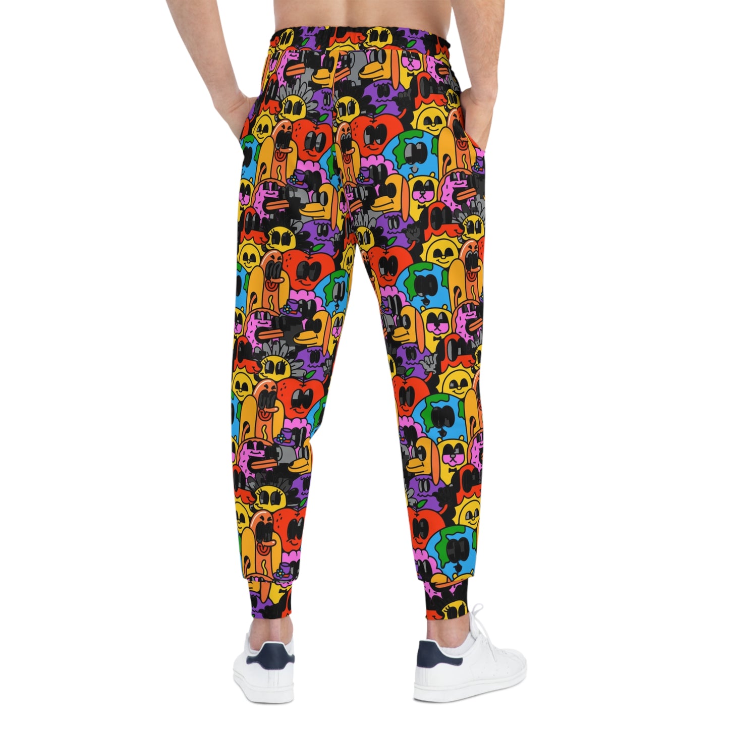 Crowgodshi Designer Black Eye Edition Athletic Joggers