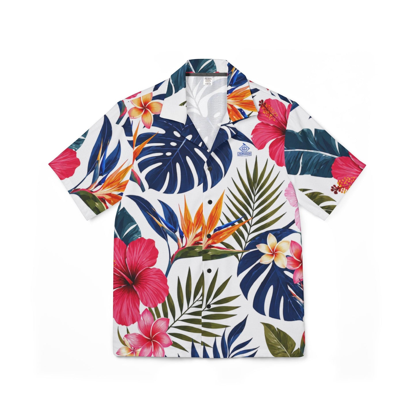 Crowgodshi Designer Tropical Hawaiian Shirt