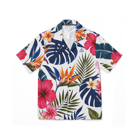 Crowgodshi Designer Tropical Hawaiian Shirt