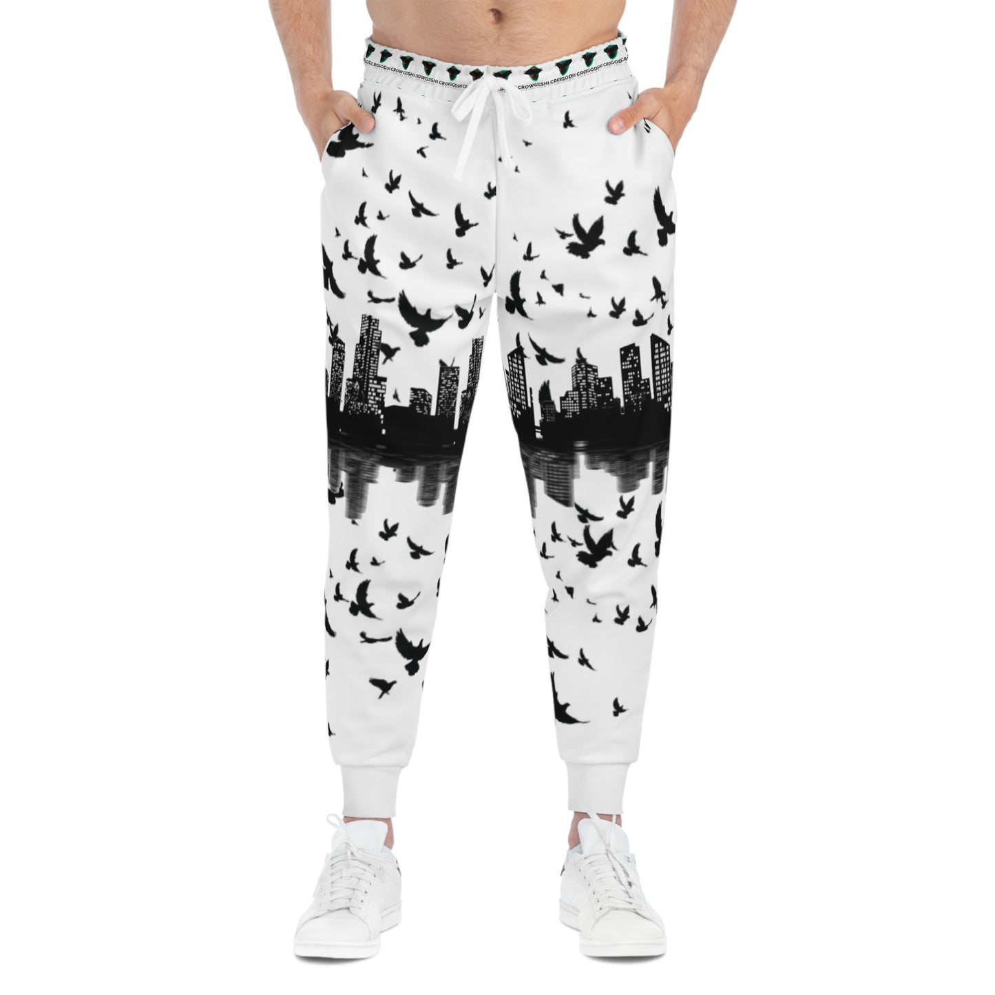 Crowgodshi Designer Crow City Joggers