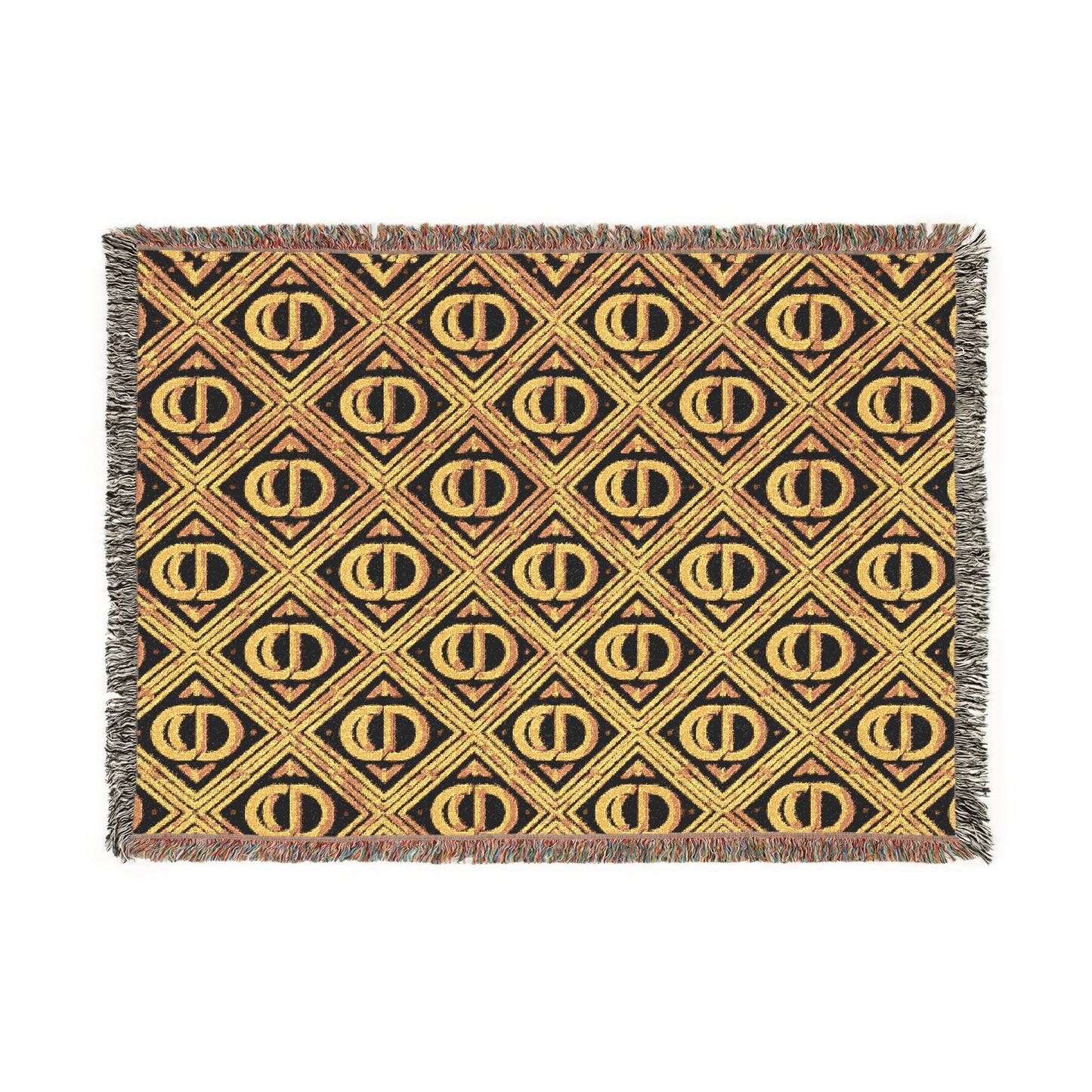 Crowgodshi Designer Jacquard Throw