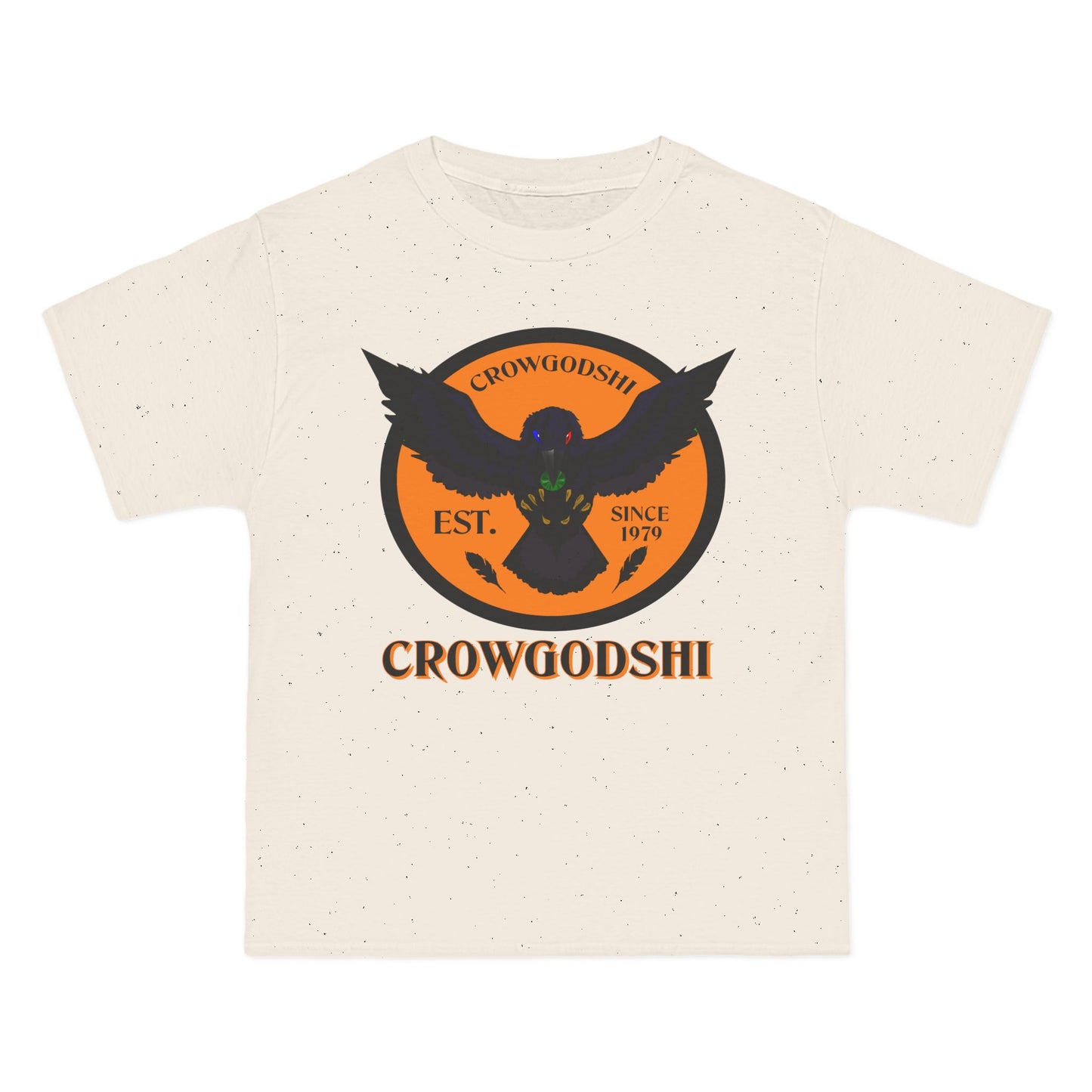Crowgodshi First Generation Limited Edition Beefy-T®, ORANGE LOGO
