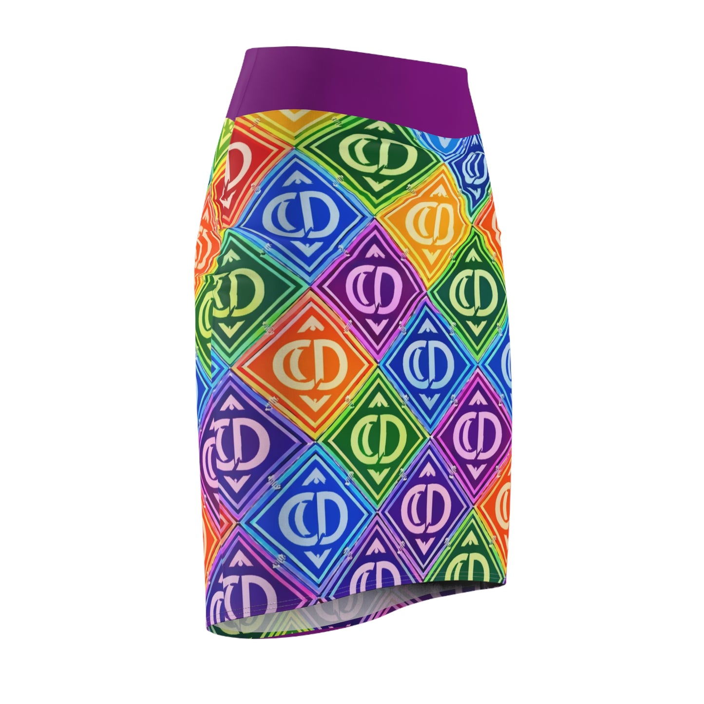 Crowgodshi Designer Women's Pencil Skirt