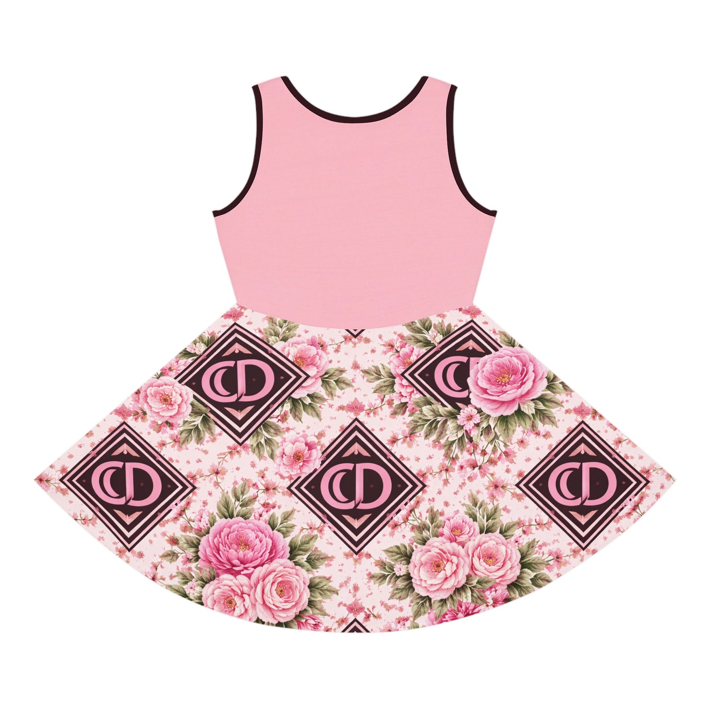Crowgodshi Designer Girls' Sleeveless Sundress