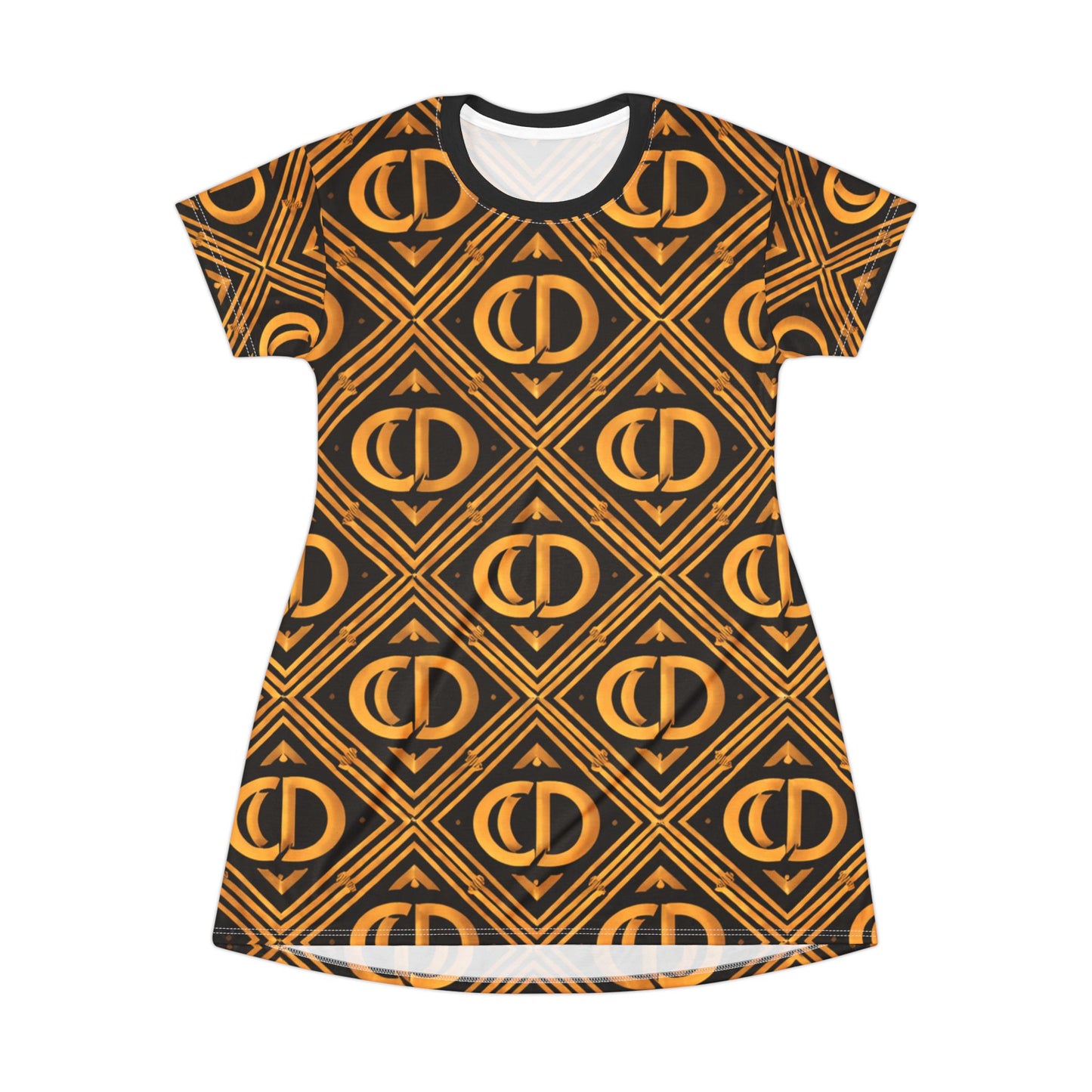 Crowgodshi Designer T-Shirt Dress