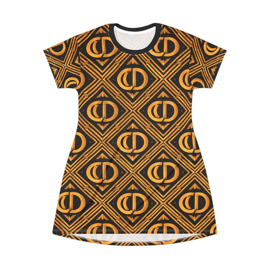 Crowgodshi Designer T-Shirt Dress