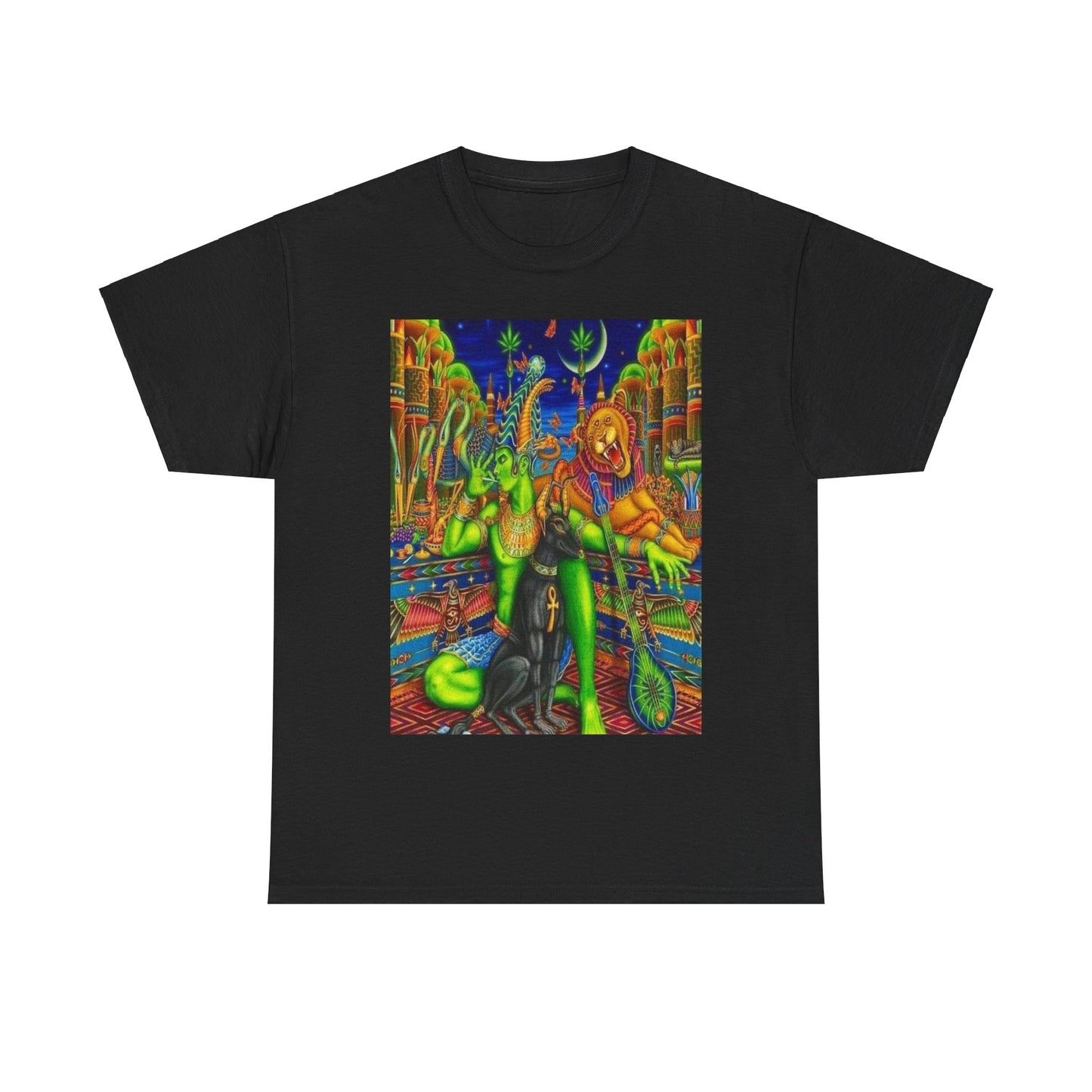 Crowgodshi "GREEN GOD MAGIC" Gic Crow Edition T-Shirt