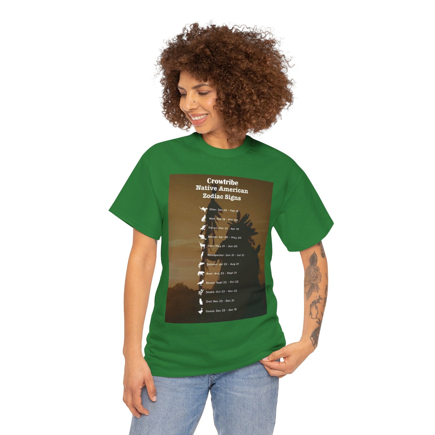 Crowgodshi "Native American Zodiacs" Gic Crow Edition T-Shirt