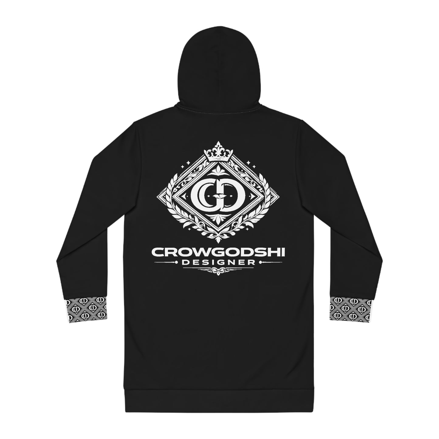 Crowgodshi Designer Hoodie Dress