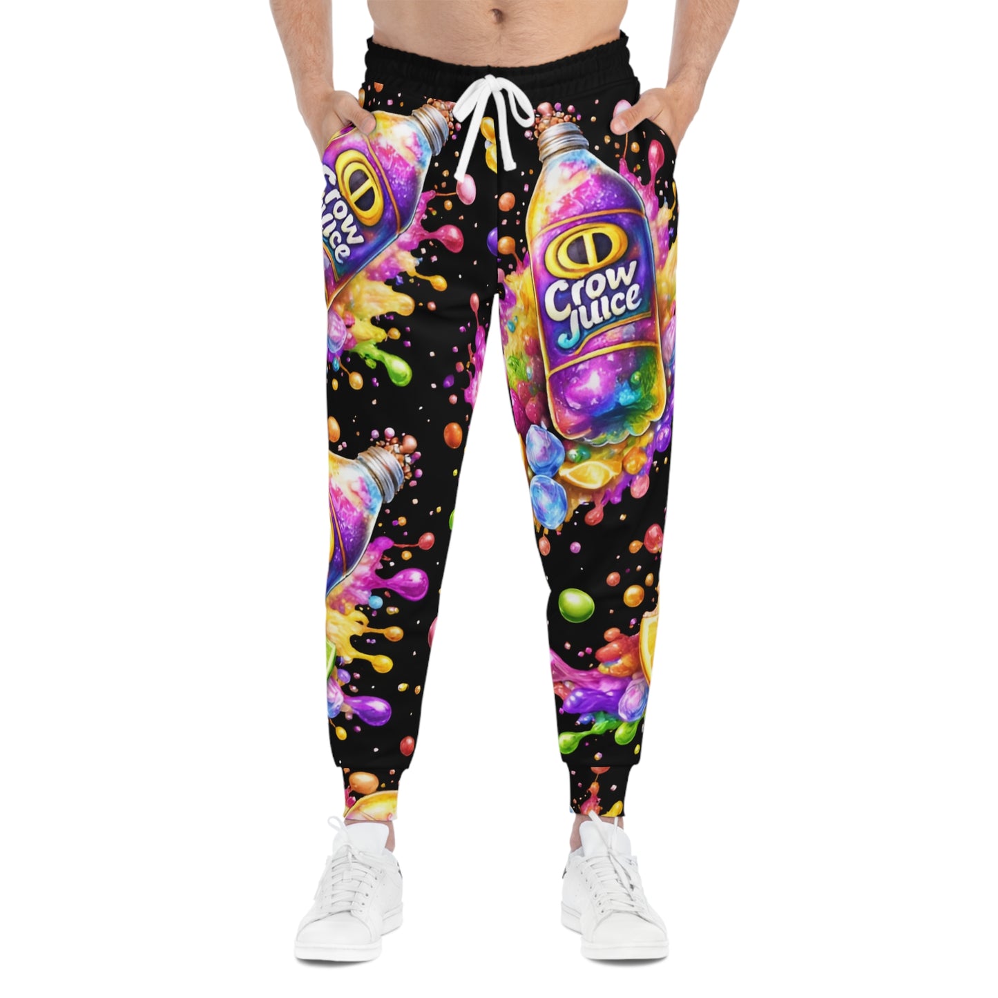 Crowgodshi Designer Crow Juice Athletic Joggers