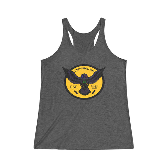 Women's Crowgodshi First Generation Limited Edition Tank Top, GOLD LOGO