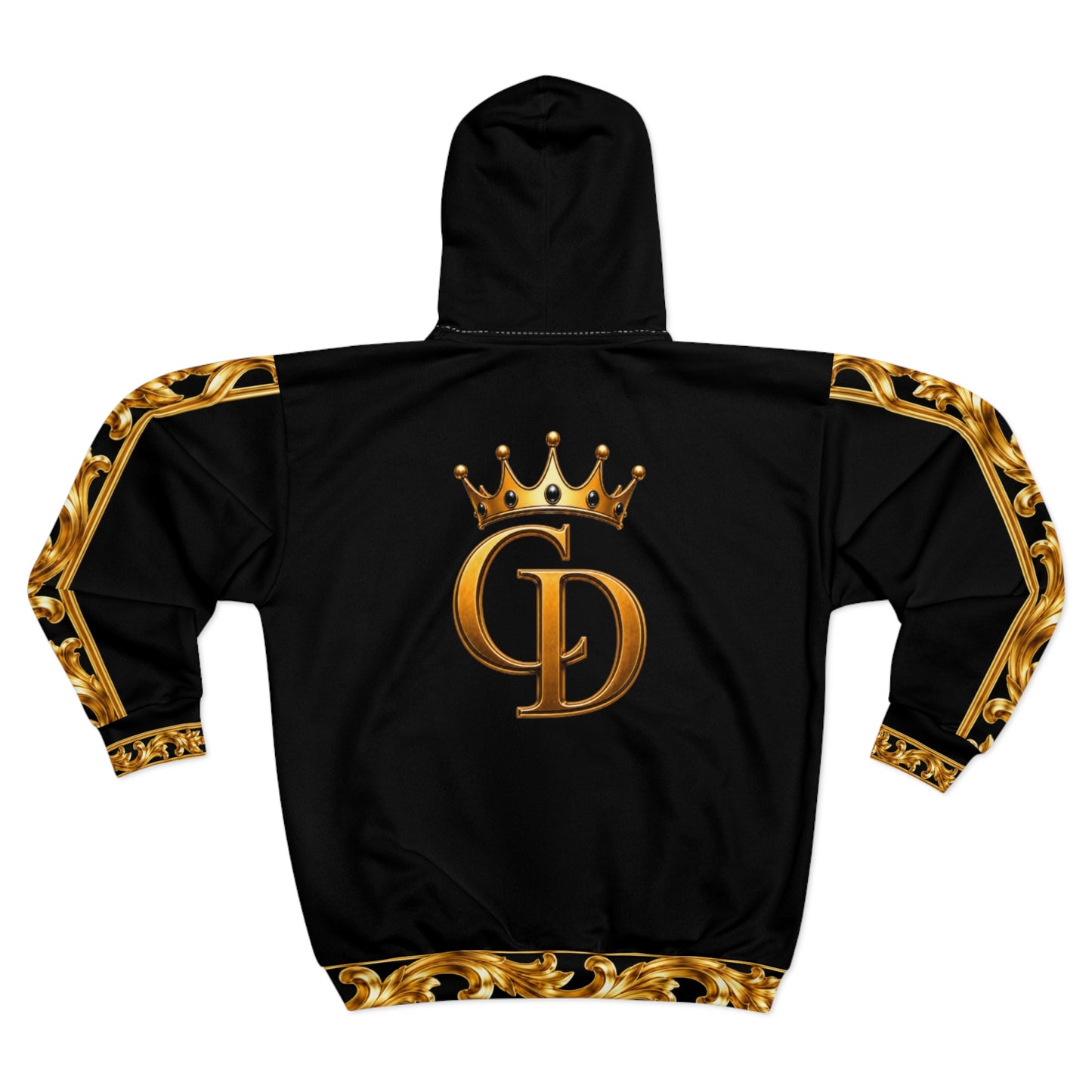 Crowgodshi Designer Zip Hoodie