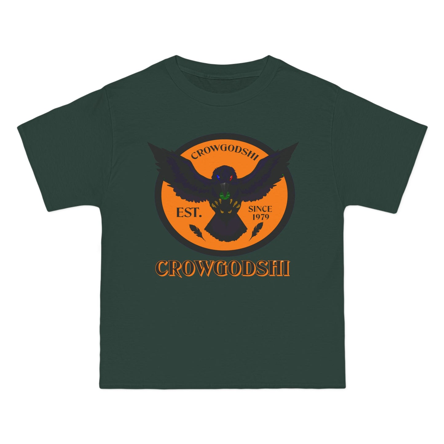 Crowgodshi First Generation Limited Edition Beefy-T®, ORANGE LOGO