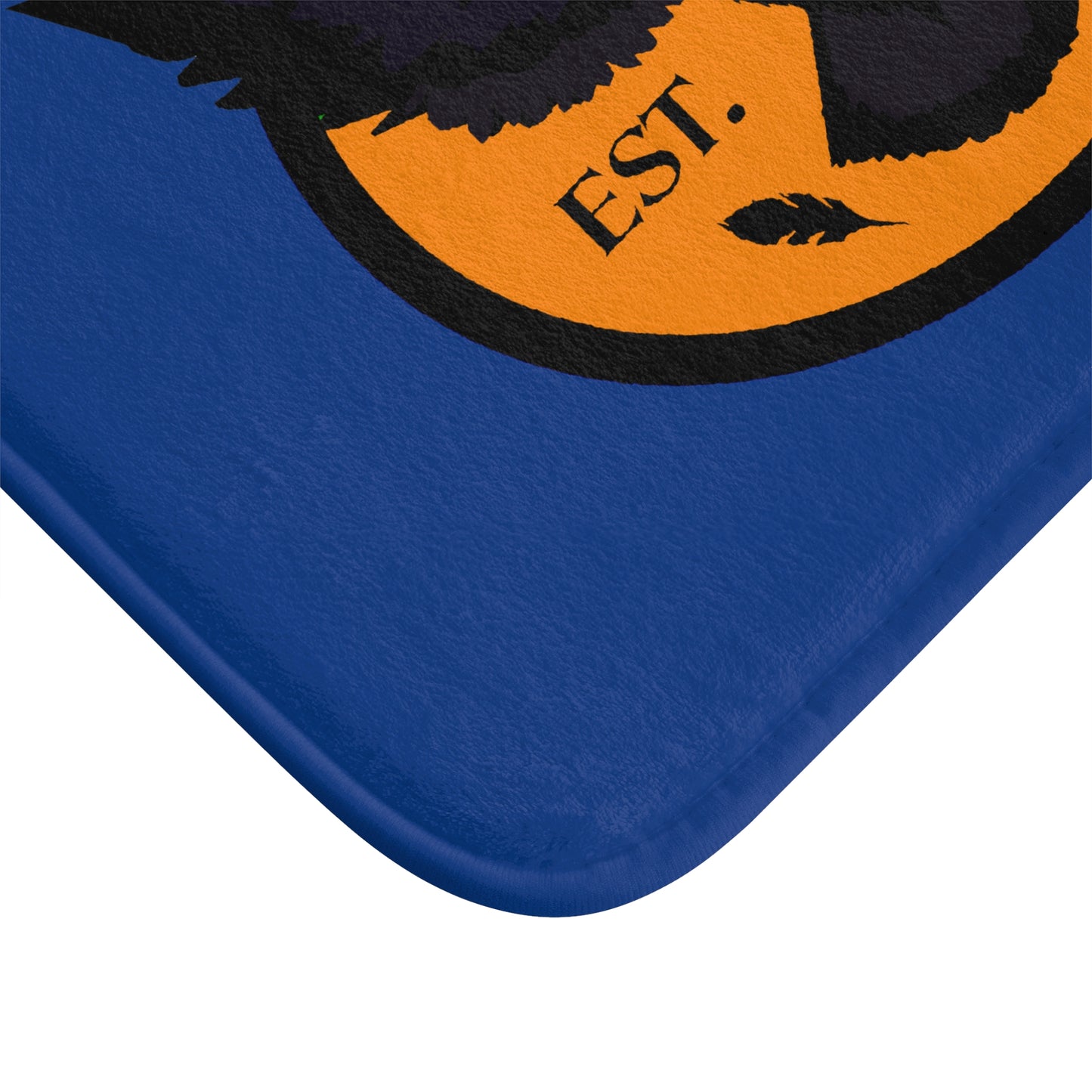 Crowgodshi First Generation Bath Mat, ORANGE LOGO