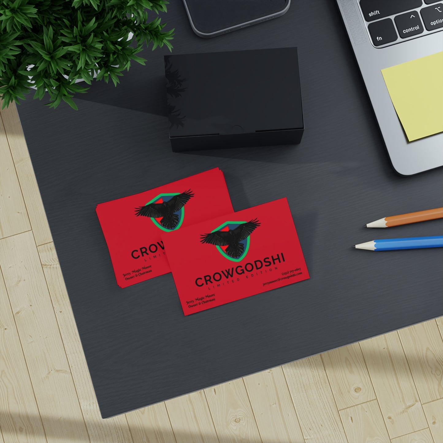 Crowgodshi Entertaiment Business Cards, 100pcs
