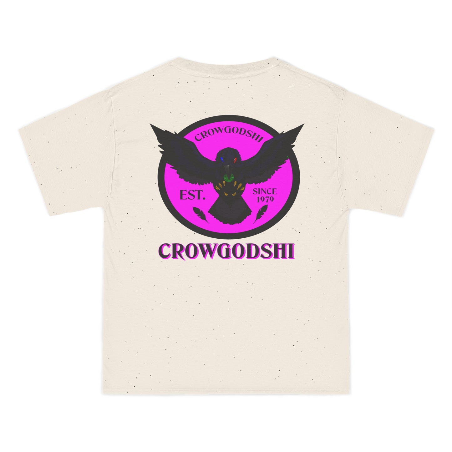 Crowgodshi First Generation Limited Edition Beefy-T®, PINK LOGO