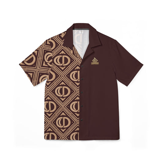 Crowgodshi Designer Tropical Hawaiian Shirt