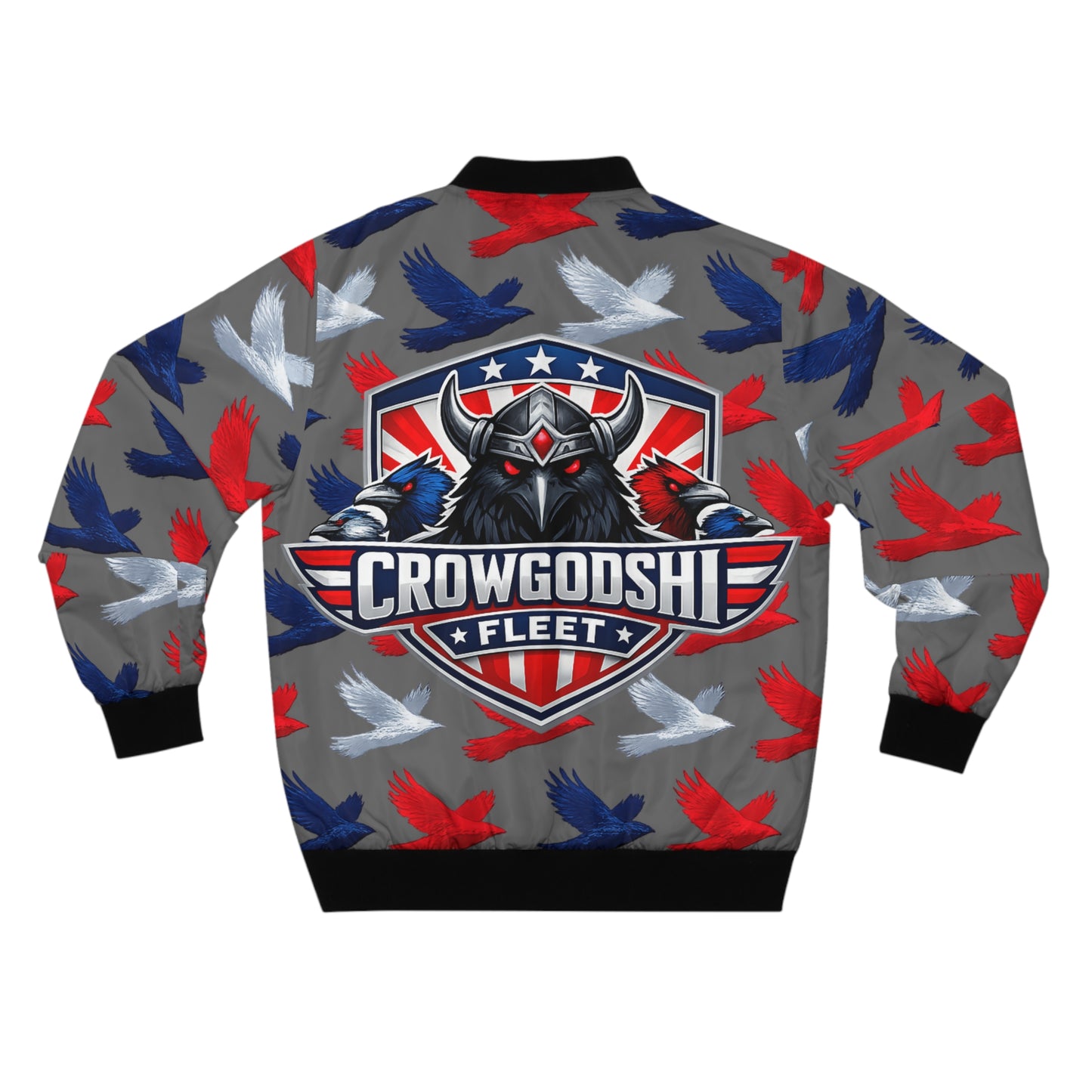 CrowGodShi Fleet Bomber Jacket