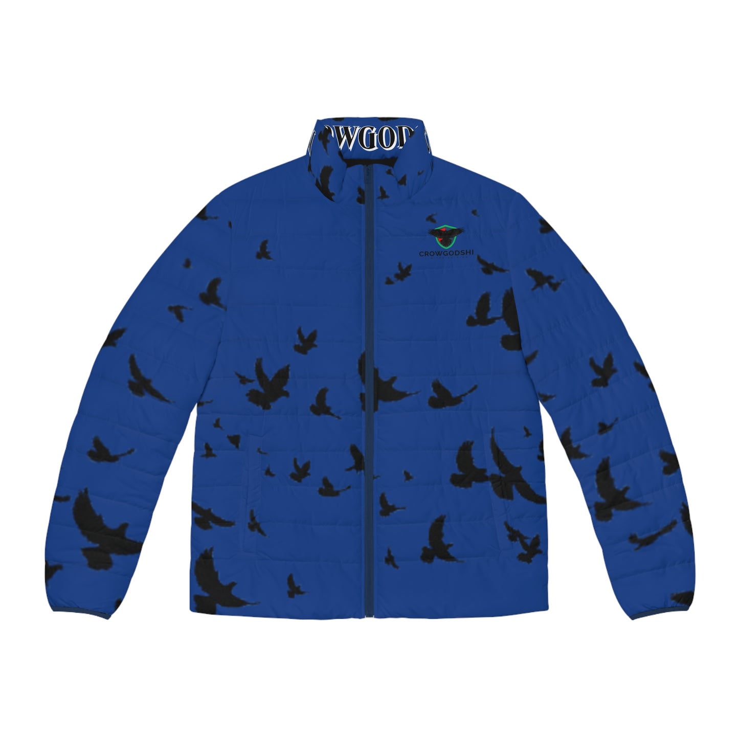 Crowgodshi Limited Edition Men's Puffer Jacket (BLUE)