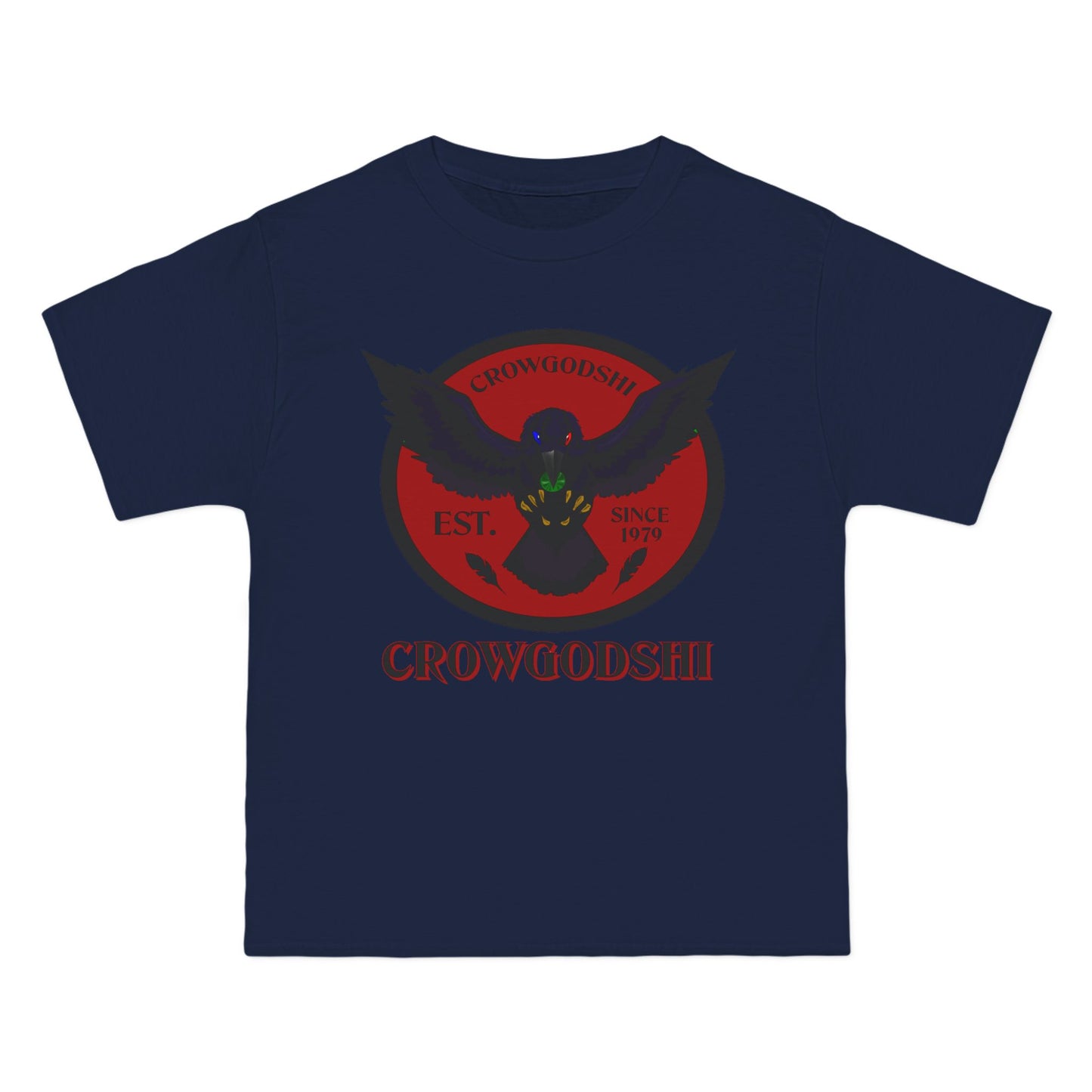 Crowgodshi First Generation Limited Edition Beefy-T®, BURGUNDY LOGO