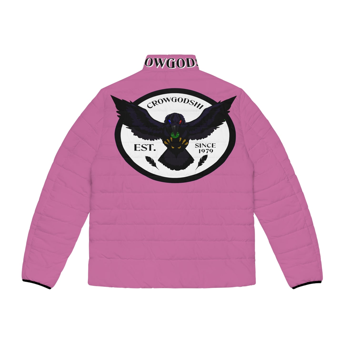 3rd Generation Men's CROWGODSHI Puffer Jacket, LIGHT PINK