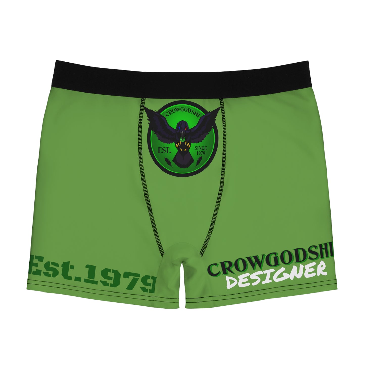 Men's Light Green CD Est.1979 Boxer Briefs