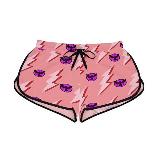 Crowgodshi Designer Pink Lightning Shorts
