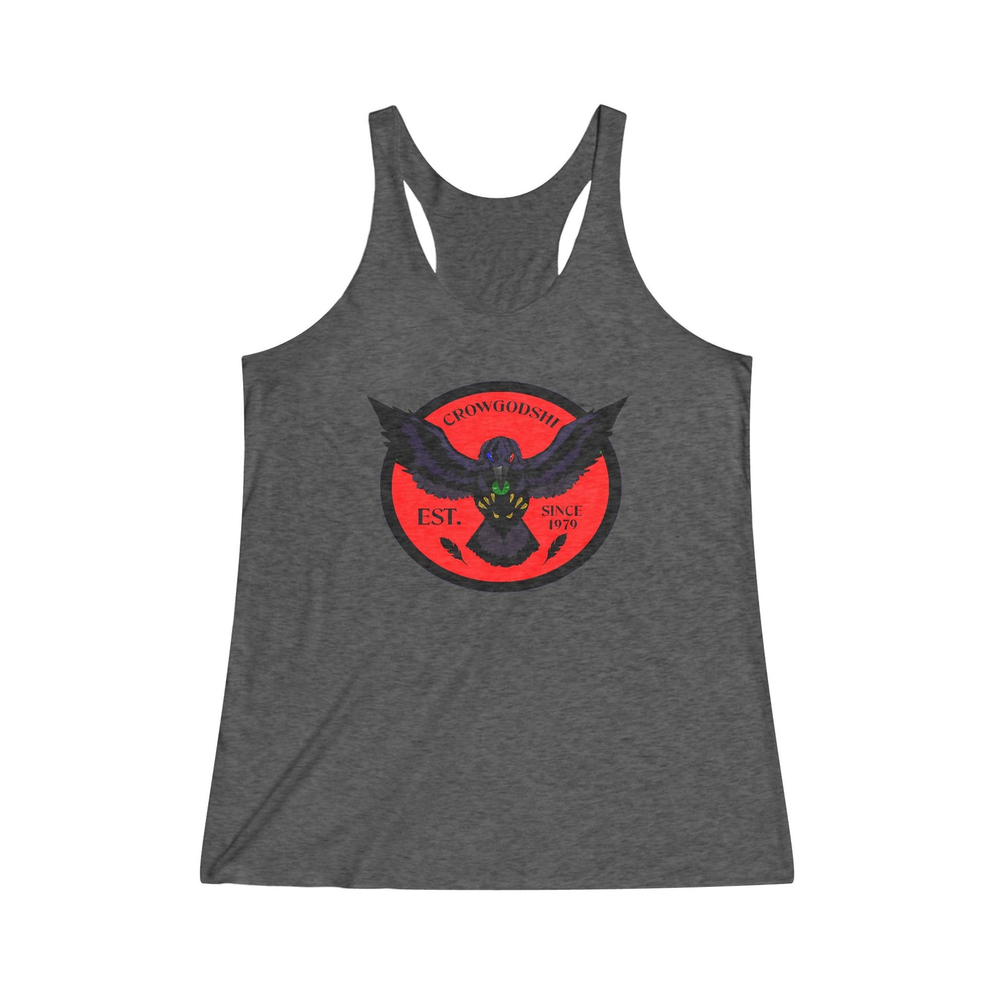 Women's Crowgodshi First Generation Limited Edition Tank Top, RED LOGO