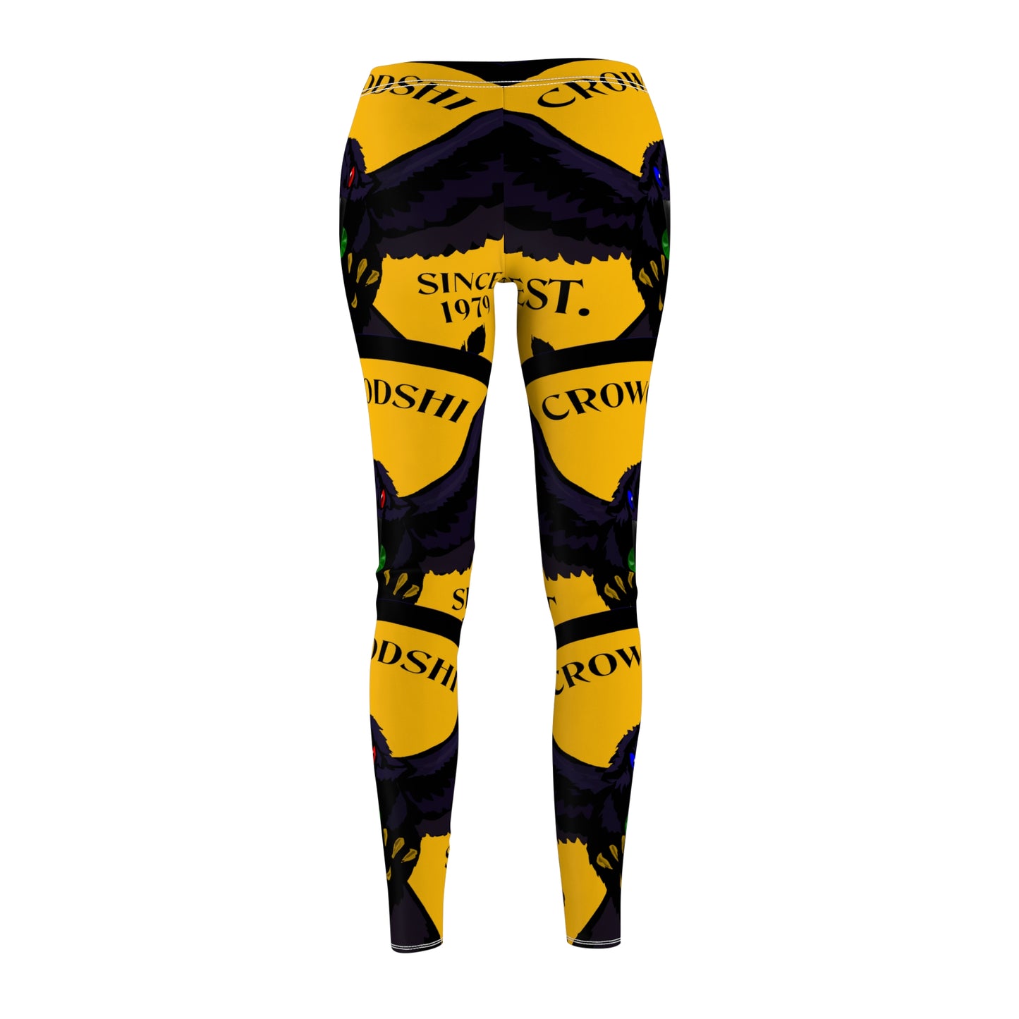 Women's Crowgodshi First Generation #2 Limited Edition Leggings, GOLD LOGO