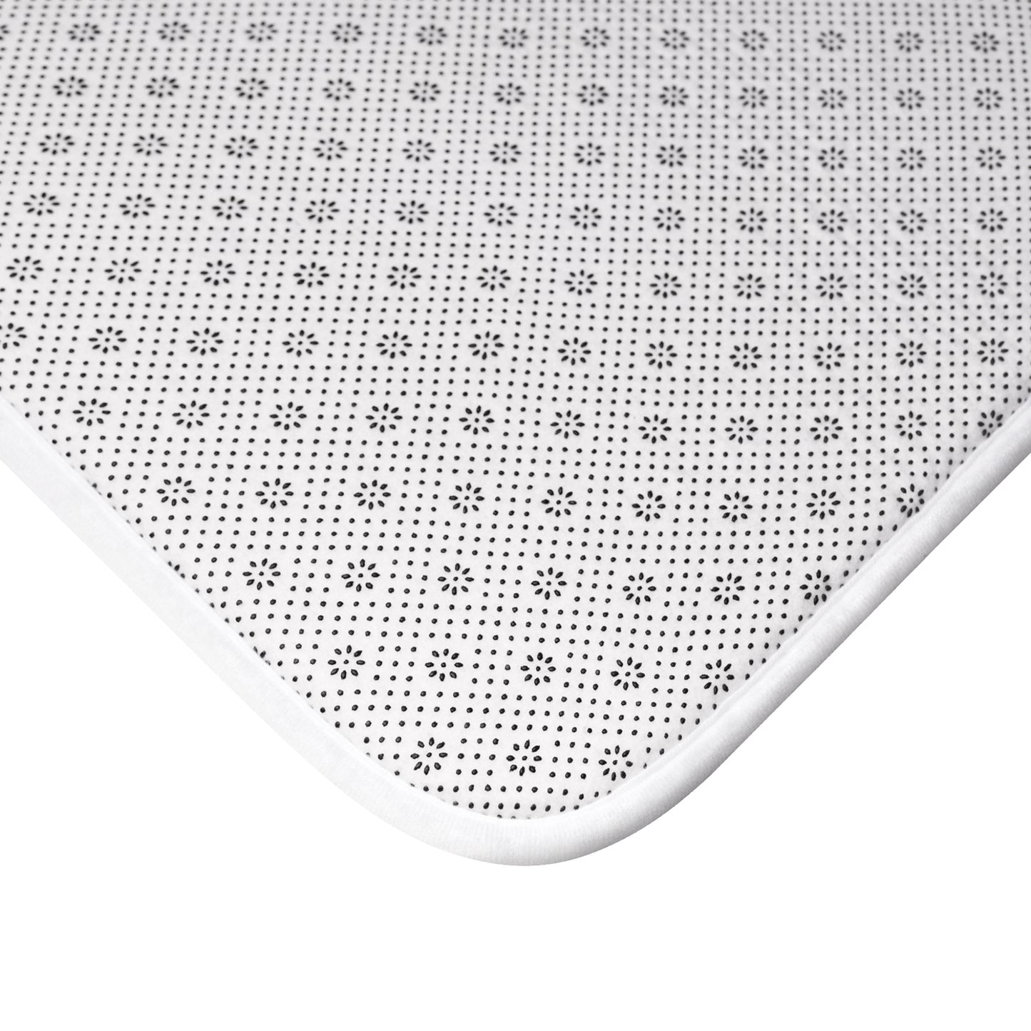 Crowgodshi First Generation Bath Mat, WHITE LOGO