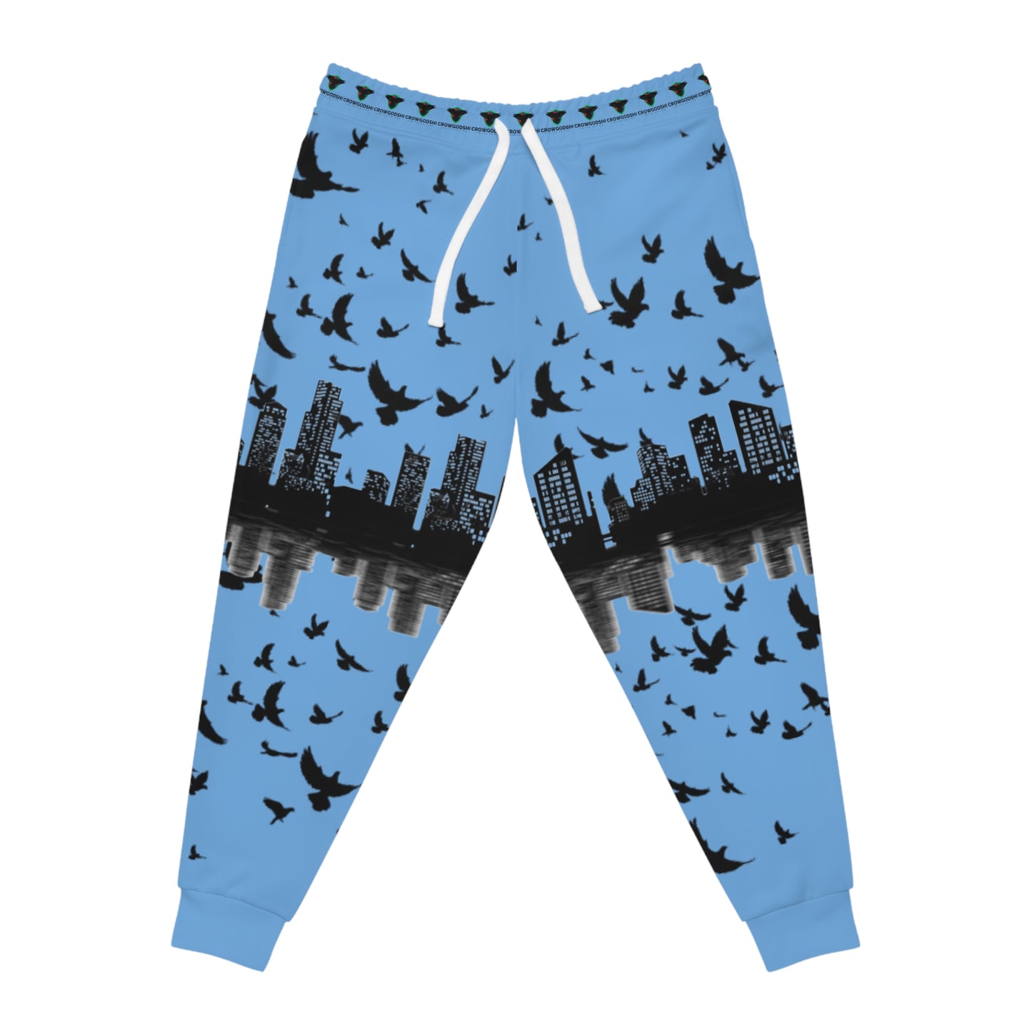 Crowgodshi Designer Blue Moonlight Joggers