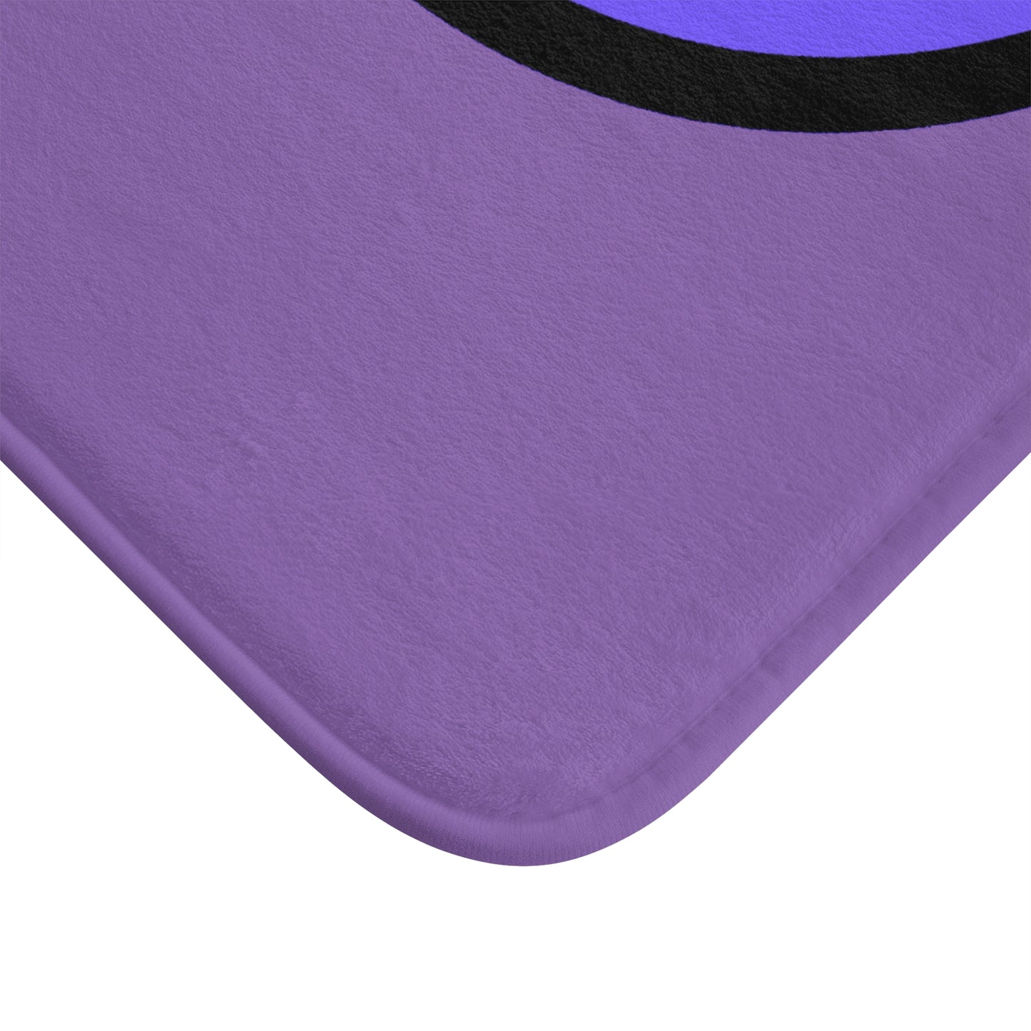 Crowgodshi First Generation Bath Mat, PURPLE LOGO