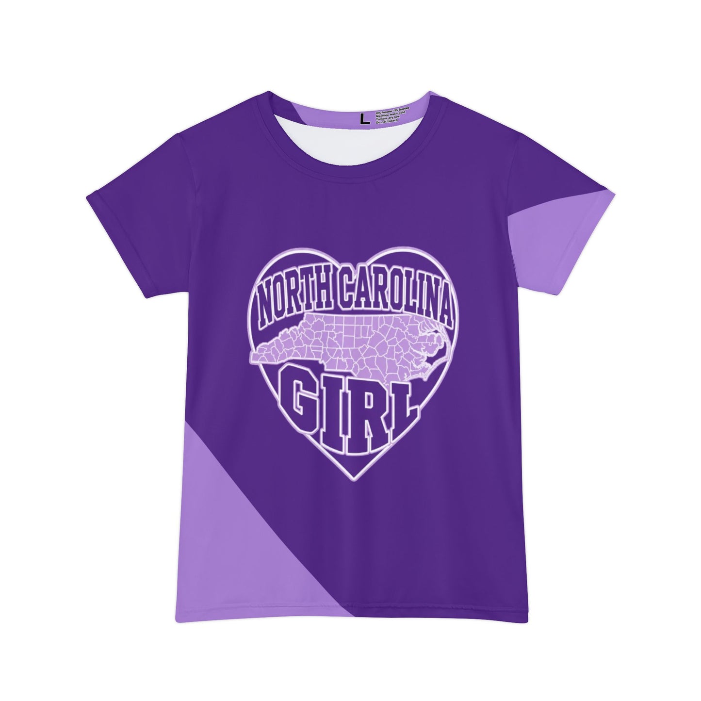 NCG Heart Tee — Women’s Short Sleeve State Pride Shirt