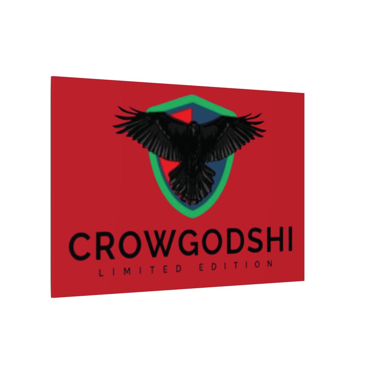 Canvas Wall Art - Limited Edition Crowgodshi Design