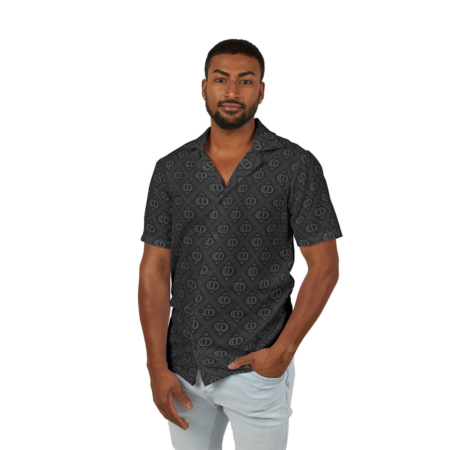 Crowgodshi Designer Tropical Hawaiian Shirt
