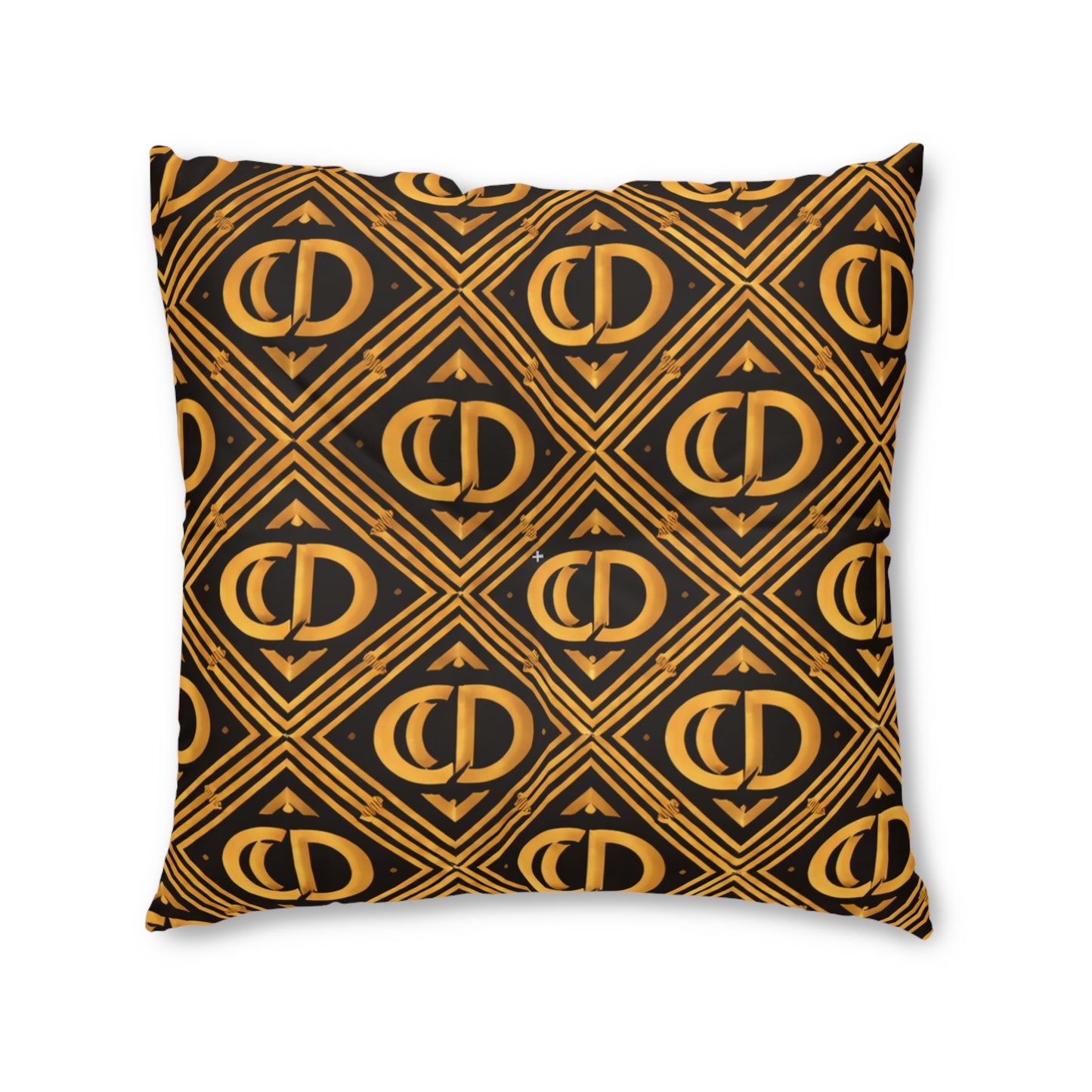 Crowgodshi Designer Tufted Square Cushion