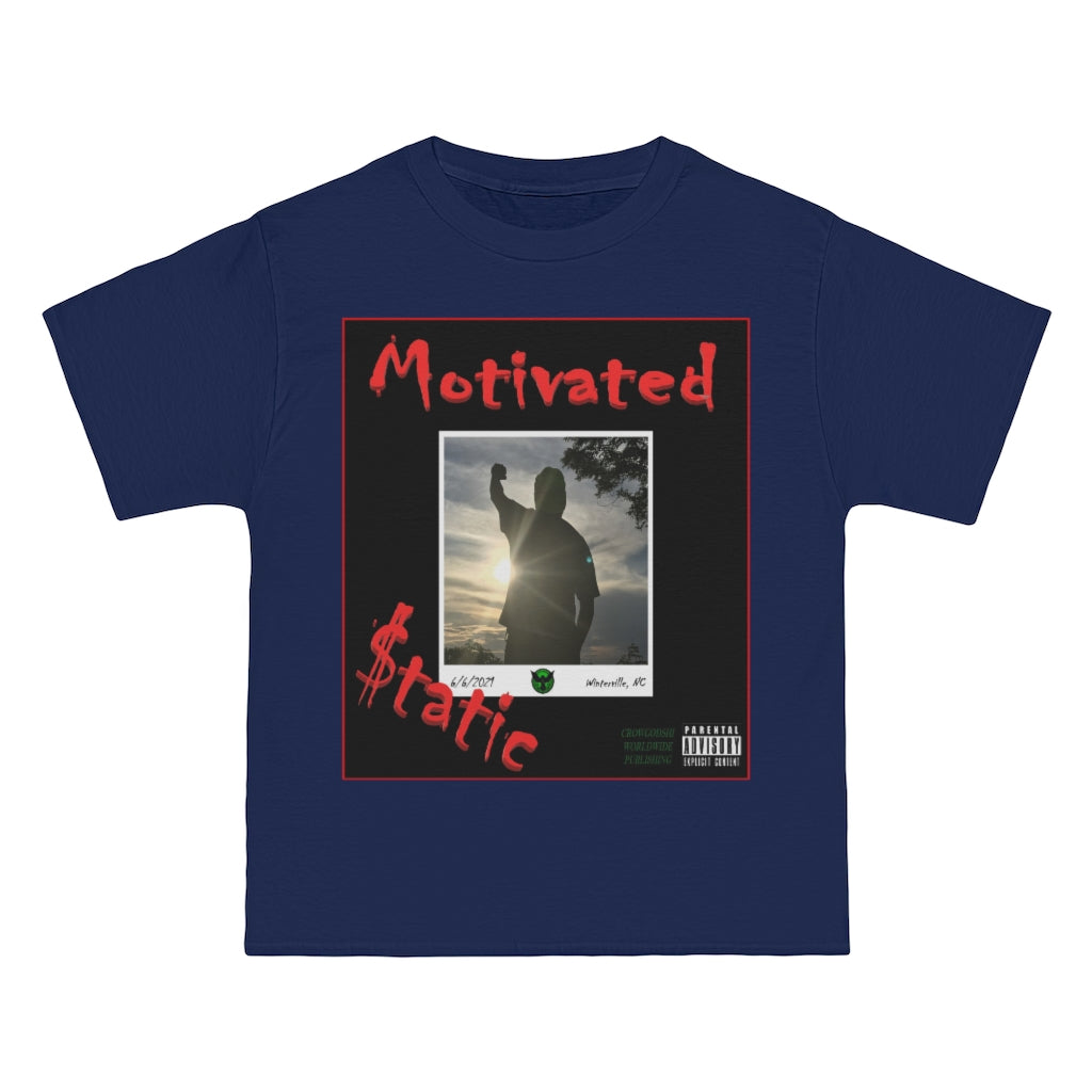 Beefy-T® Crowgodshi Designer "Motivated Cover" $tatic Edition