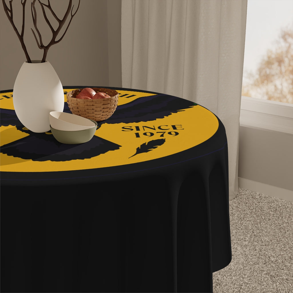 Crowgodshi Table Cloth, GOLD LOGO
