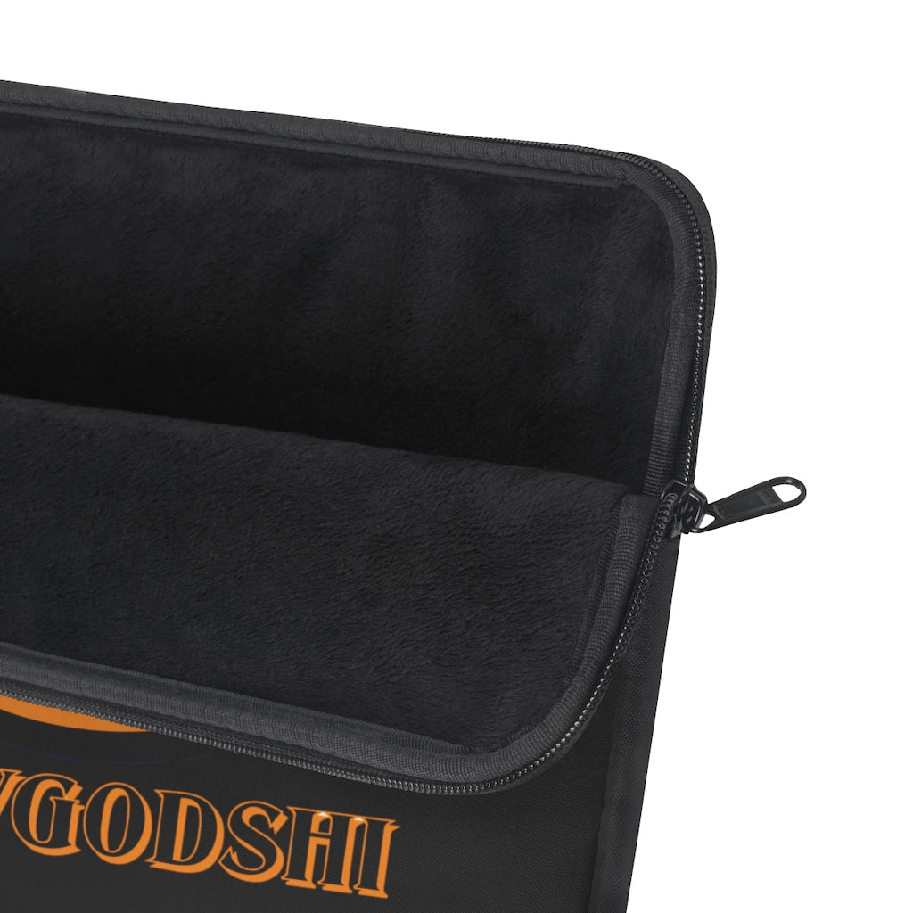 Crowgodshi First Generation Laptop Sleeve, ORANGE LOGO