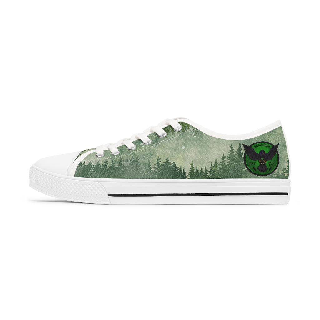 Women's Crowgodshi Forest Fog Low Top Sneakers