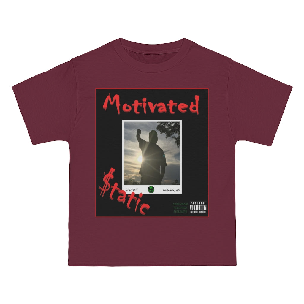 Beefy-T® Crowgodshi Designer "Motivated Cover" $tatic Edition