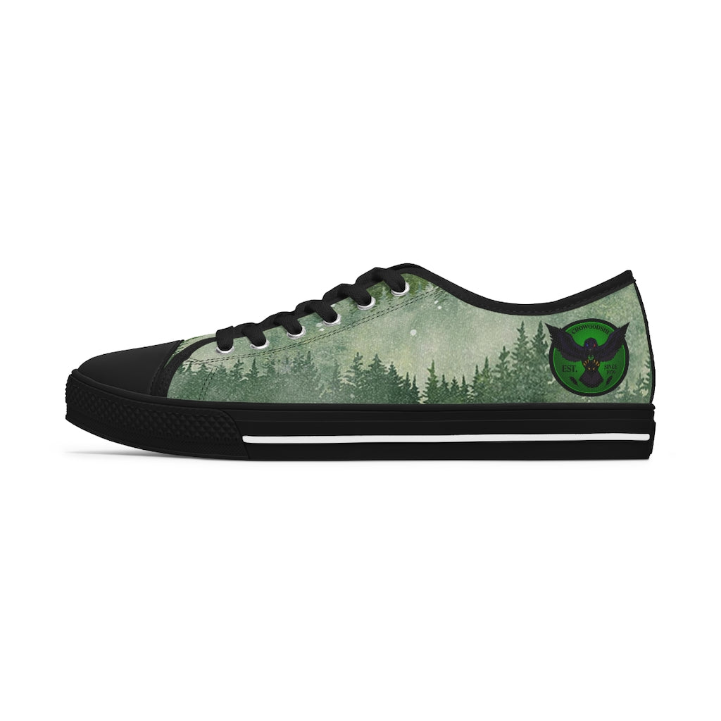 Women's Crowgodshi Forest Fog Low Top Sneakers