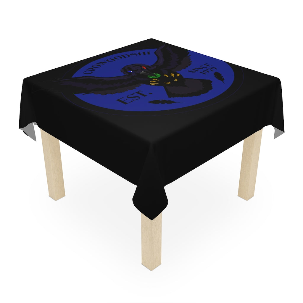 Crowgodshi Table Cloth, DUKE BLUE LOGO