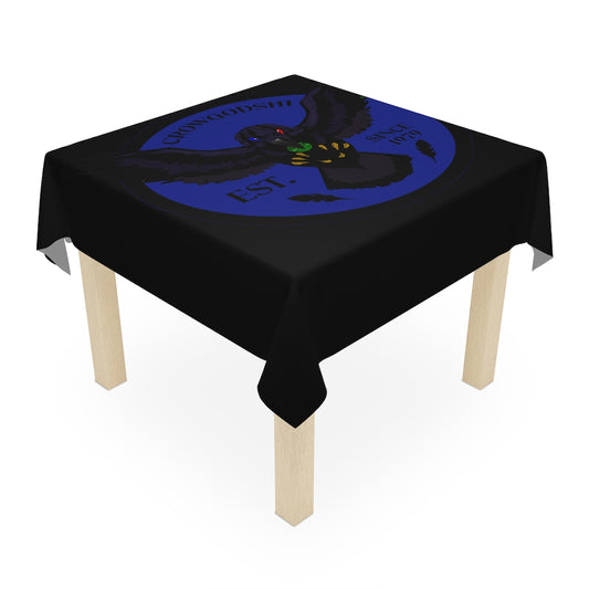 Crowgodshi Table Cloth, DUKE BLUE LOGO