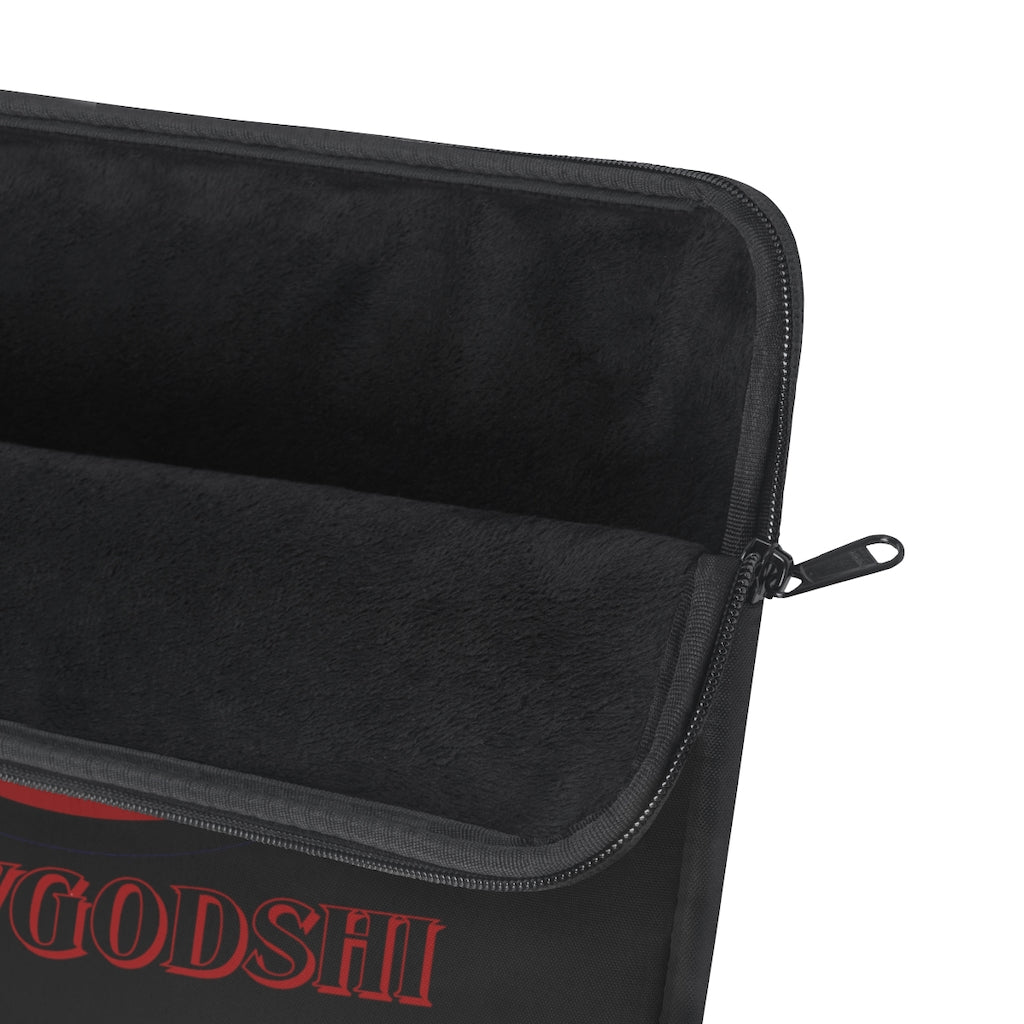 Crowgodshi First Generation Laptop Sleeve, BURGUNDY LOGO