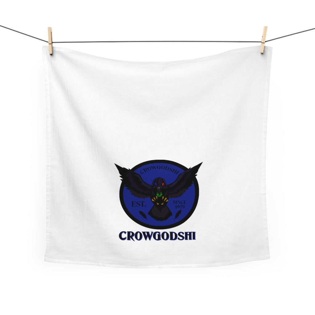 Crowgodshi Kitchen Towel, DUKE BLUE LOGO